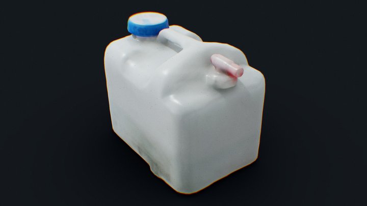 Drinking Water Jug 3D Model