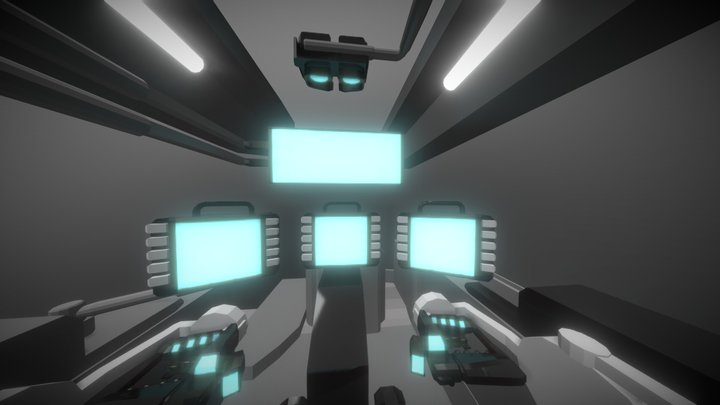 Cockpit 3D Model