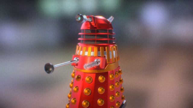 Dalek 3D Model