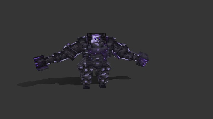 戈倫石人 3D Model