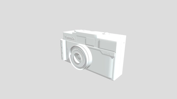 Yashica Camera 3D Model