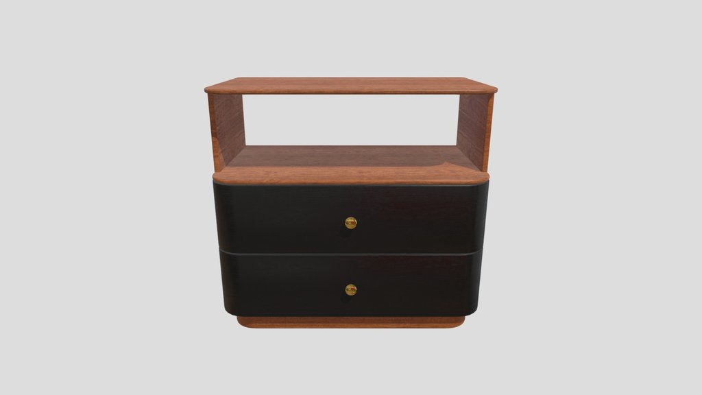 Modern Drawers Black