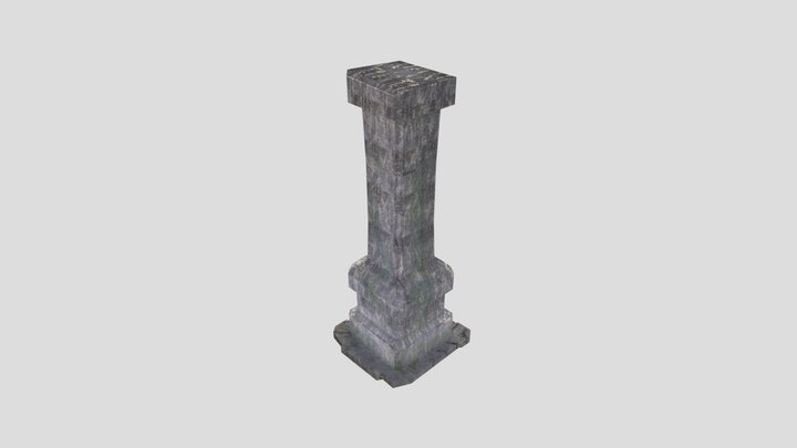Pillar 3D Model