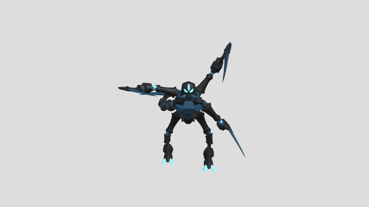 Robot Blade 3D Model