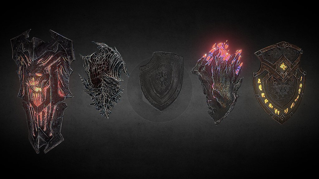 Lord Of The Fallen Shields