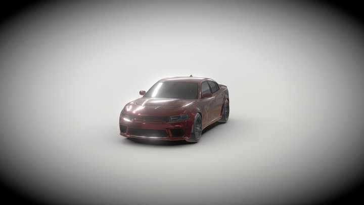 dodge_charger_free 3D Model
