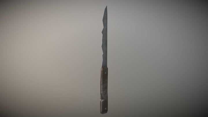 Нож 3D Model