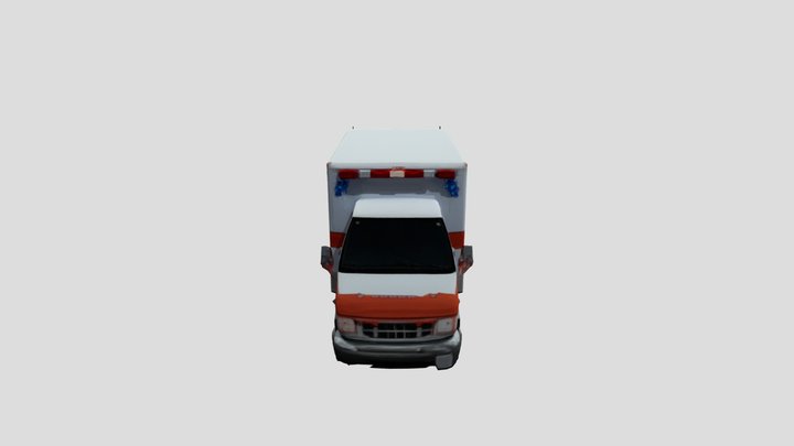 Model Ambulance 3D (photogrammetry)