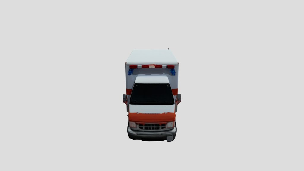 Model Ambulance 3D (photogrammetry)