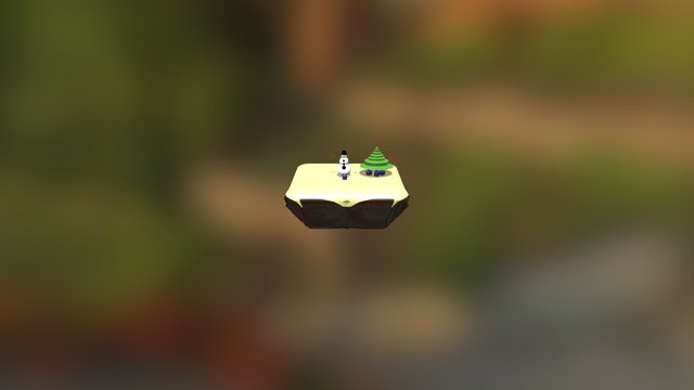 Снеговик 2 3D Model