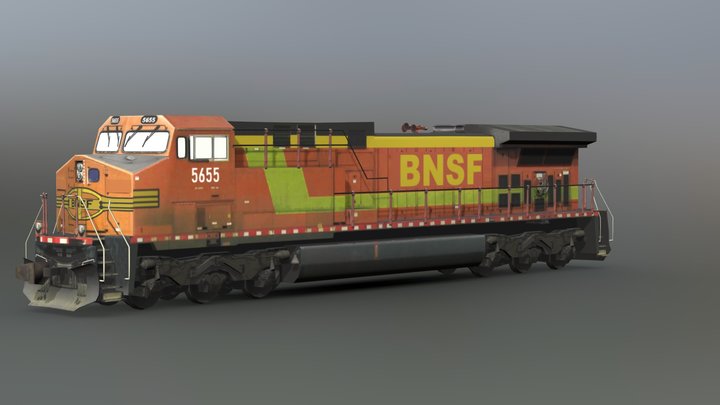 Bnsf 5655 Ge Ac4400cw