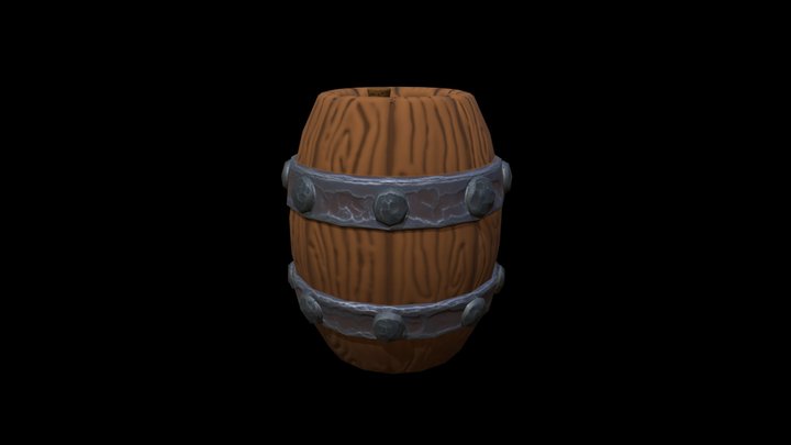 Barrel #1 3D Model