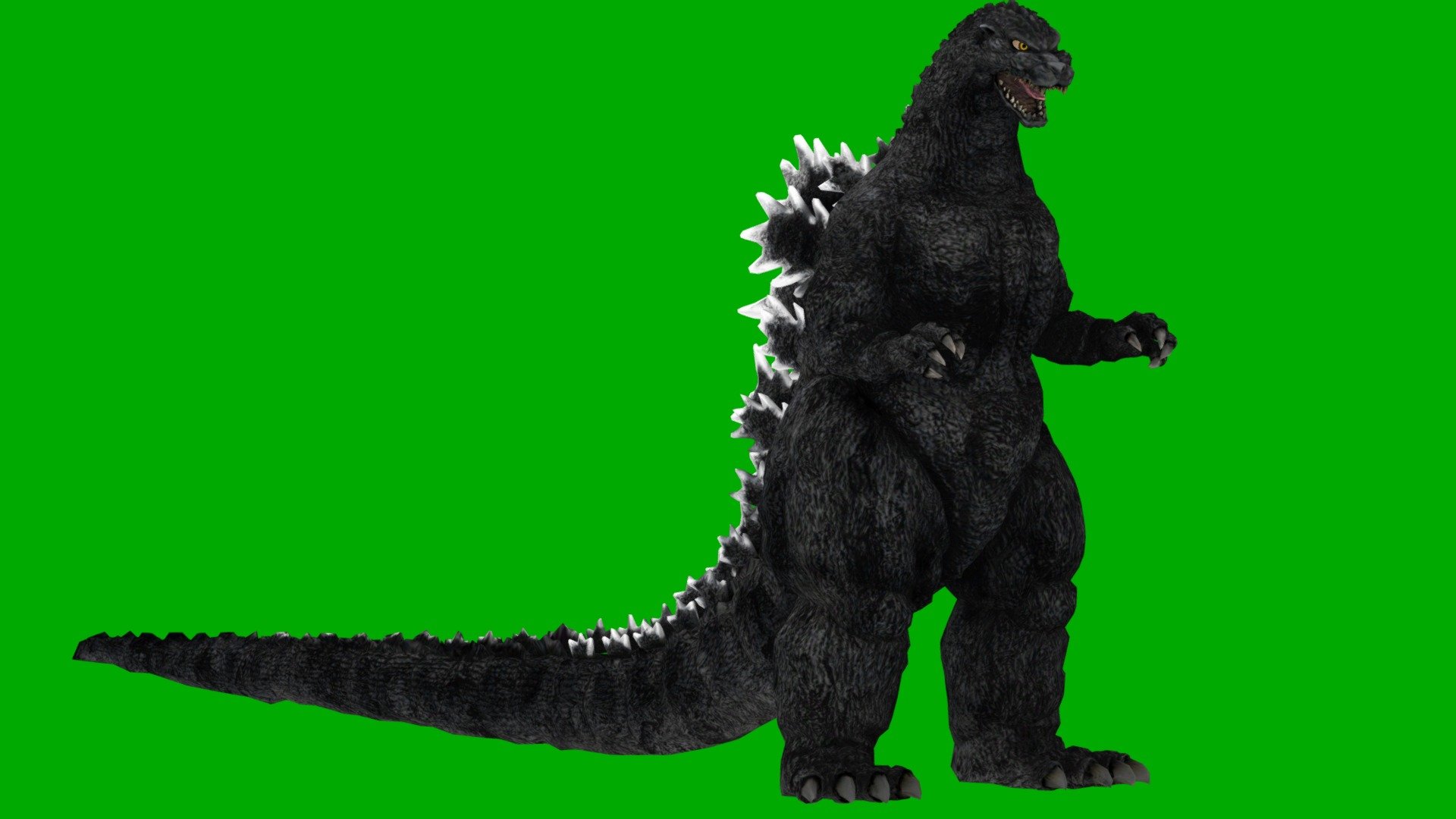 Heisei Godzilla Rig - Download Free 3D model by GAMERAMAN (@Kaiju1232 ...