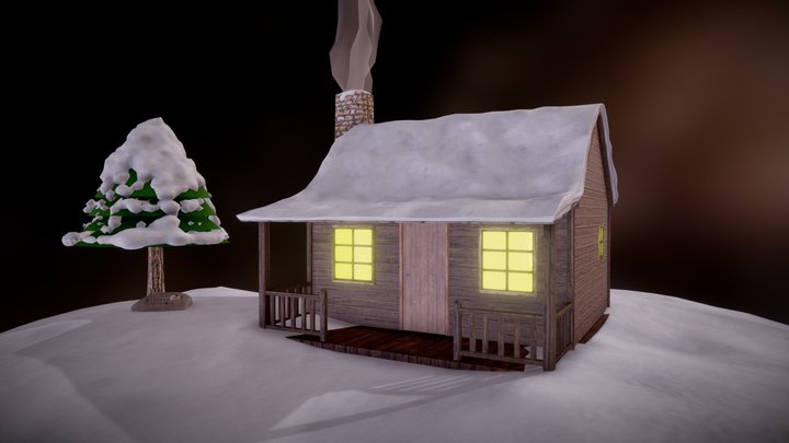 Lonely Winter 3D Model