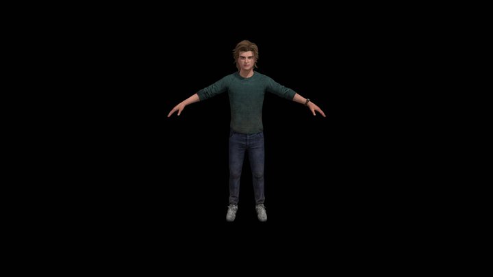[DBD ST] Steve Harrington - Default 3D Model