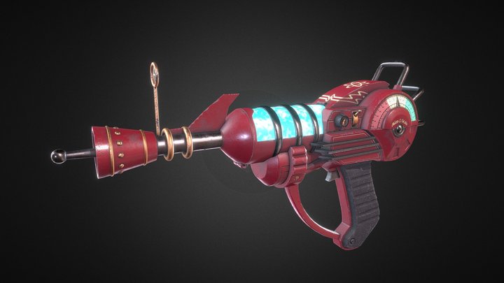 Ray-Gun Call of Duty Zombies 3D Model