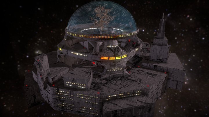 Residential Station – Free 3D Model STL
