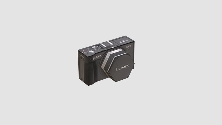 Camera 3D Model