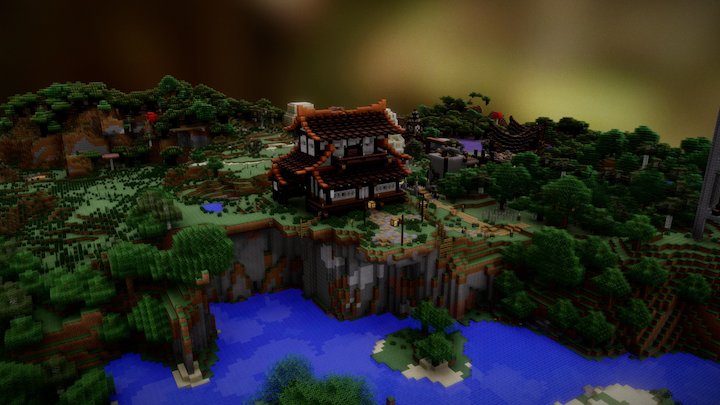 Town of Daybreak 3D Model