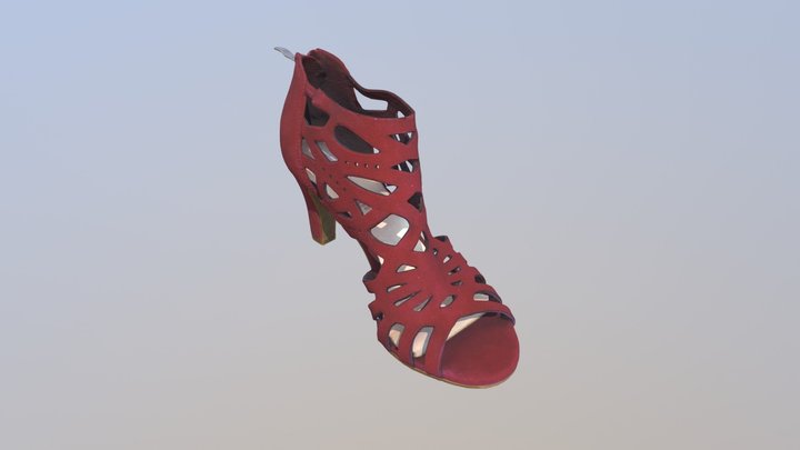 182 Shoes Hi 3D Model