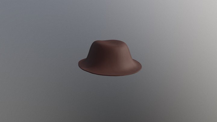 Felt Hat 3D Model