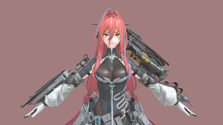 [Arknights: Endfield] -Ember- (UnityExport) 3D Model