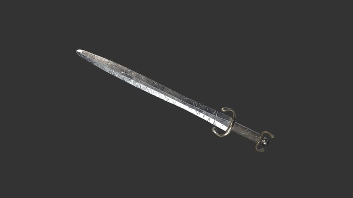 espada celta 3D Model