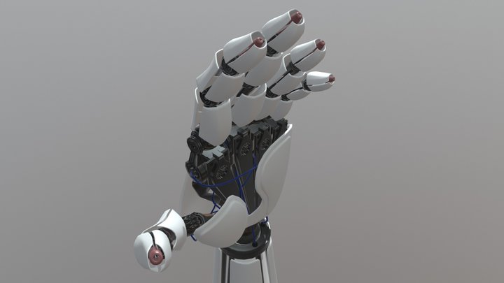 Robot hand 3D Model