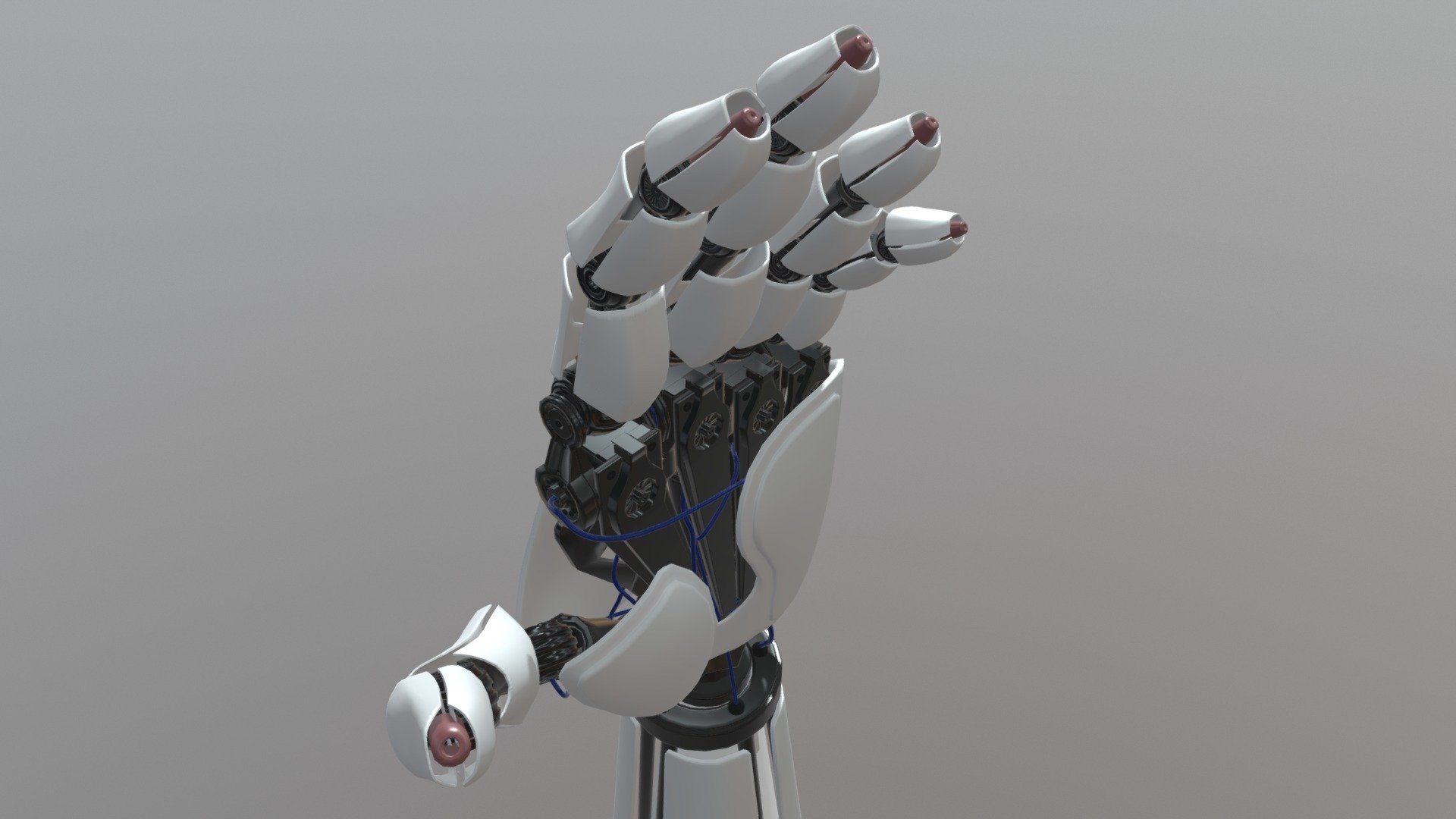 Robot hand - 3D model by Nuova Contec (@nuovacontec) [f618108] - Sketchfab