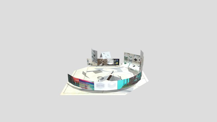 INDA_Y2_AD1_Pratana_Ham_TextureModel 3D Model