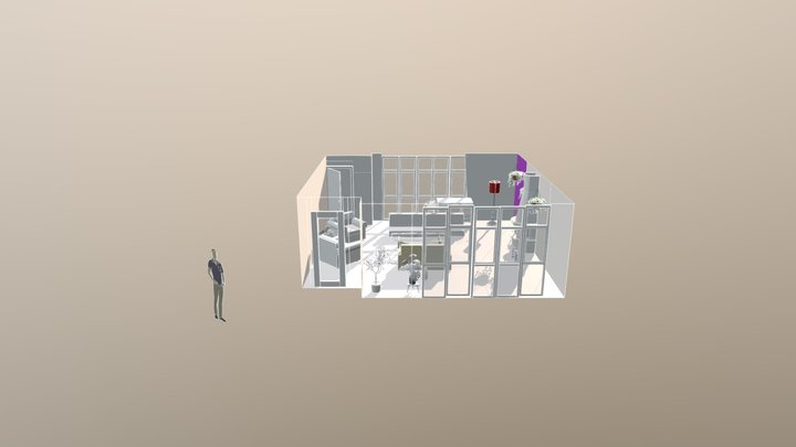 Kirkpatrick House 3D Model 3D Model