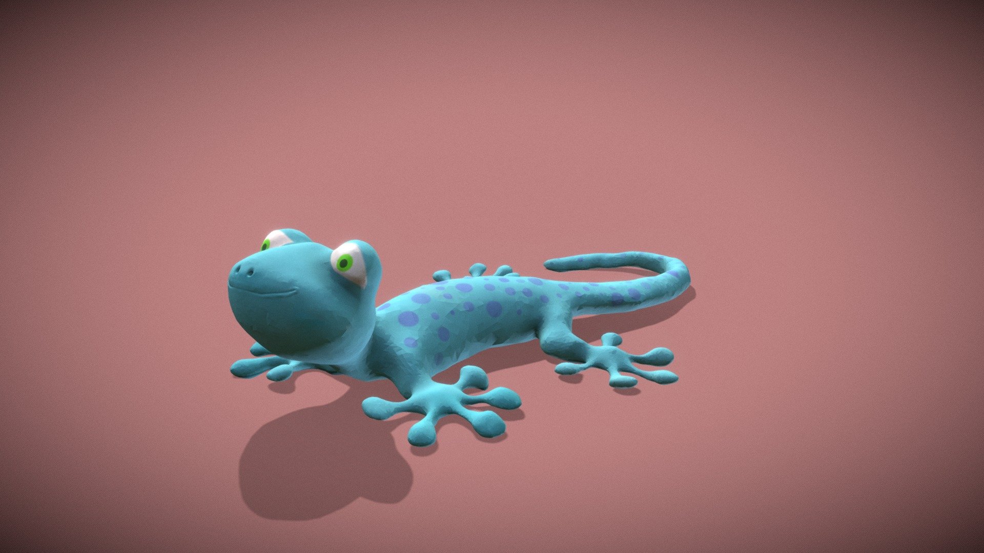 Gecko - 3D model by Shapelab [f618e79] - Sketchfab