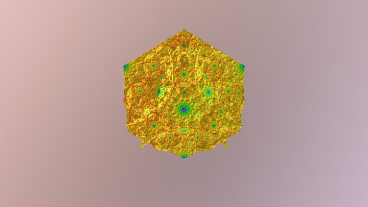 Cube Type1inf Hole 3D Model