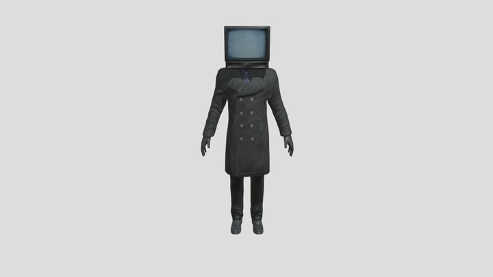 Tvman_normal 3D Model