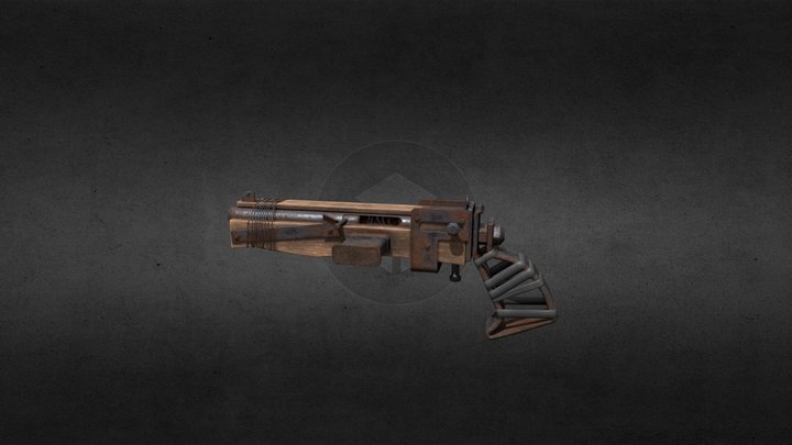 Fallout - Tube Pistol 3D Model