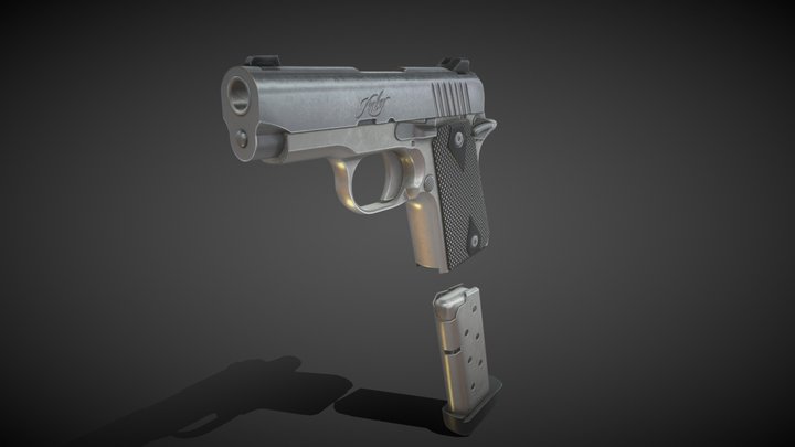Pistol Kimber 3D Model