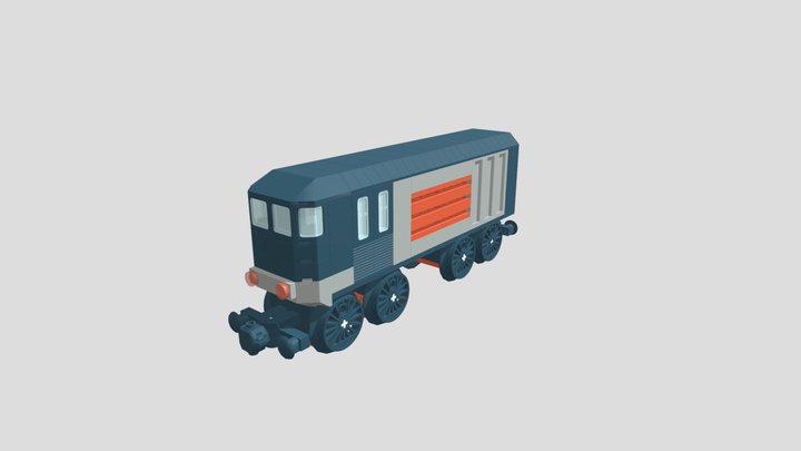 loco 24 tab base upper build, no wheels 3D Model