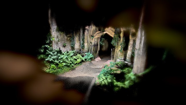 Egyptian Avenue Entrance, Highgate Cemetery, UK – Free 3D Model STL
