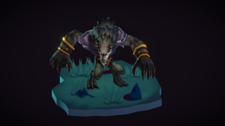 Werewoft 3D Model