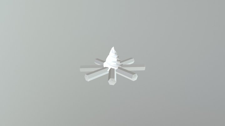 [Basic] Fire Camp 3D Model