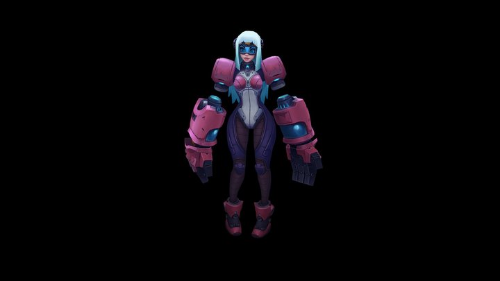 CuteDestroyer 3D Model