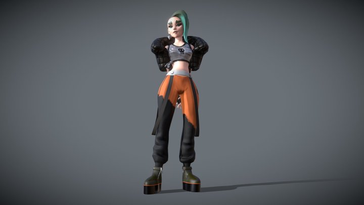Roxy 3D Model