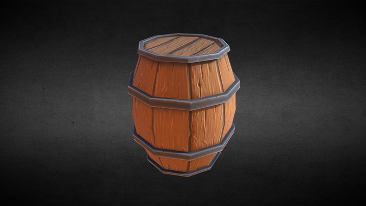 Barrel 3D Model