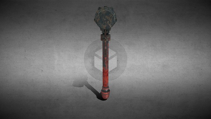 次时代_水管武器 3D Model