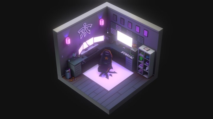 Fnatic Gameroom 3D Model