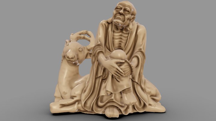 Netsuke_002 3D Model