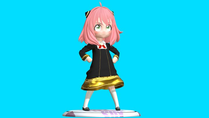 Anya Forger 3D Model