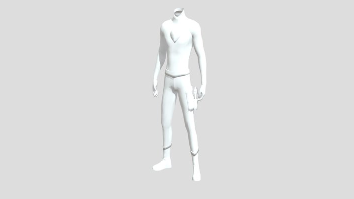 Sin Cabeza 3D Model