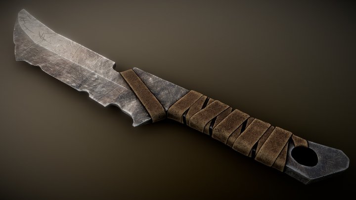 Styx Dagger 3D Model