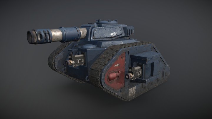 Leman Russ Main Battle Tank 3D Model